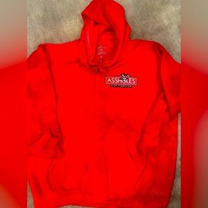 Discontinued! #ALF RED TIE DYE XL HOODIE, #lindafinegold